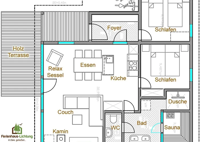 Tatil Evi 4 Personen Mit Sauna F3h6